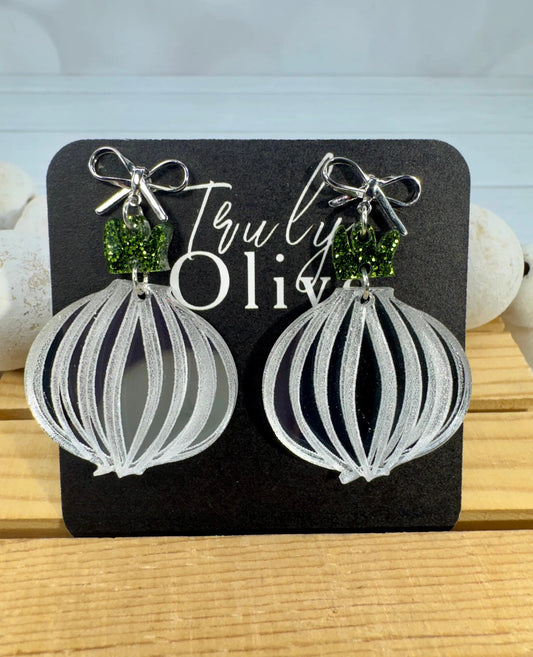 Truly Olive Cutest Vidalia Onion Dangle Earrings - Earrings Dangle Earrings