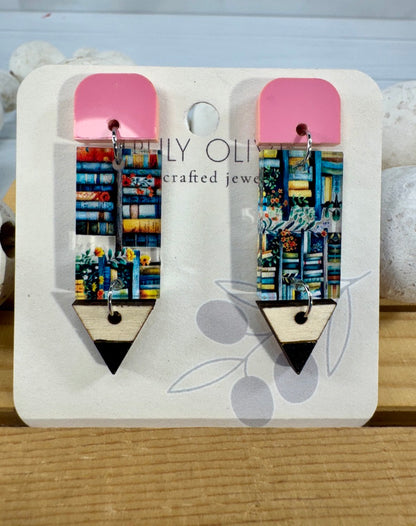 Back To School Pencil Earrings