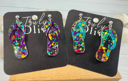Summer Flip Flop Earrings