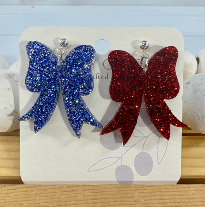 Red White and Blue Coquette Patriotic Bows