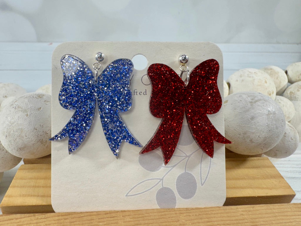 Red White and Blue Coquette Patriotic Bows