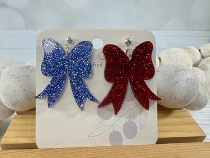 Red White and Blue Coquette Patriotic Bows