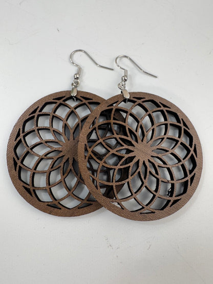 Wooden Boho Earrings All Day Wear