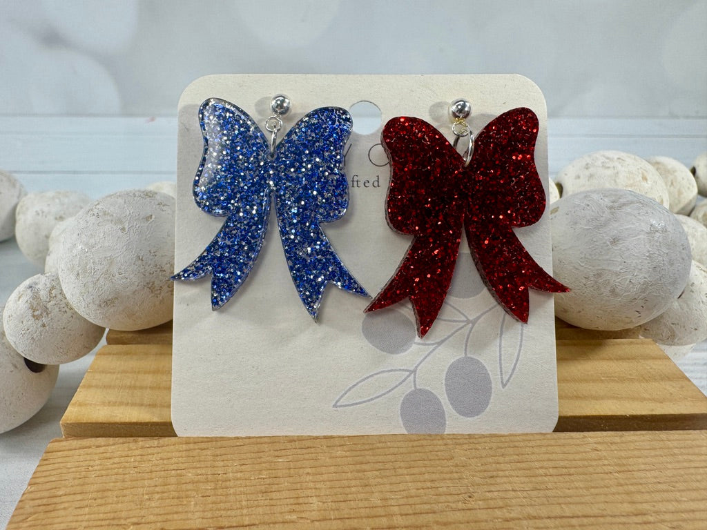 Red White and Blue Coquette Patriotic Bows