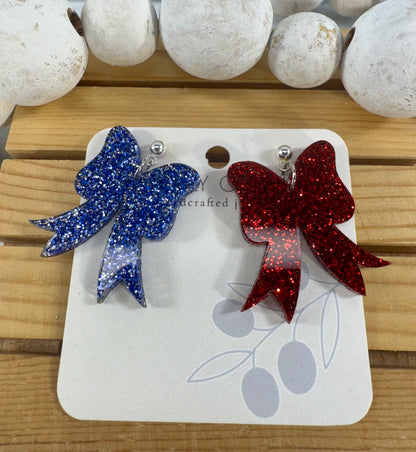 Red White and Blue Coquette Patriotic Bows