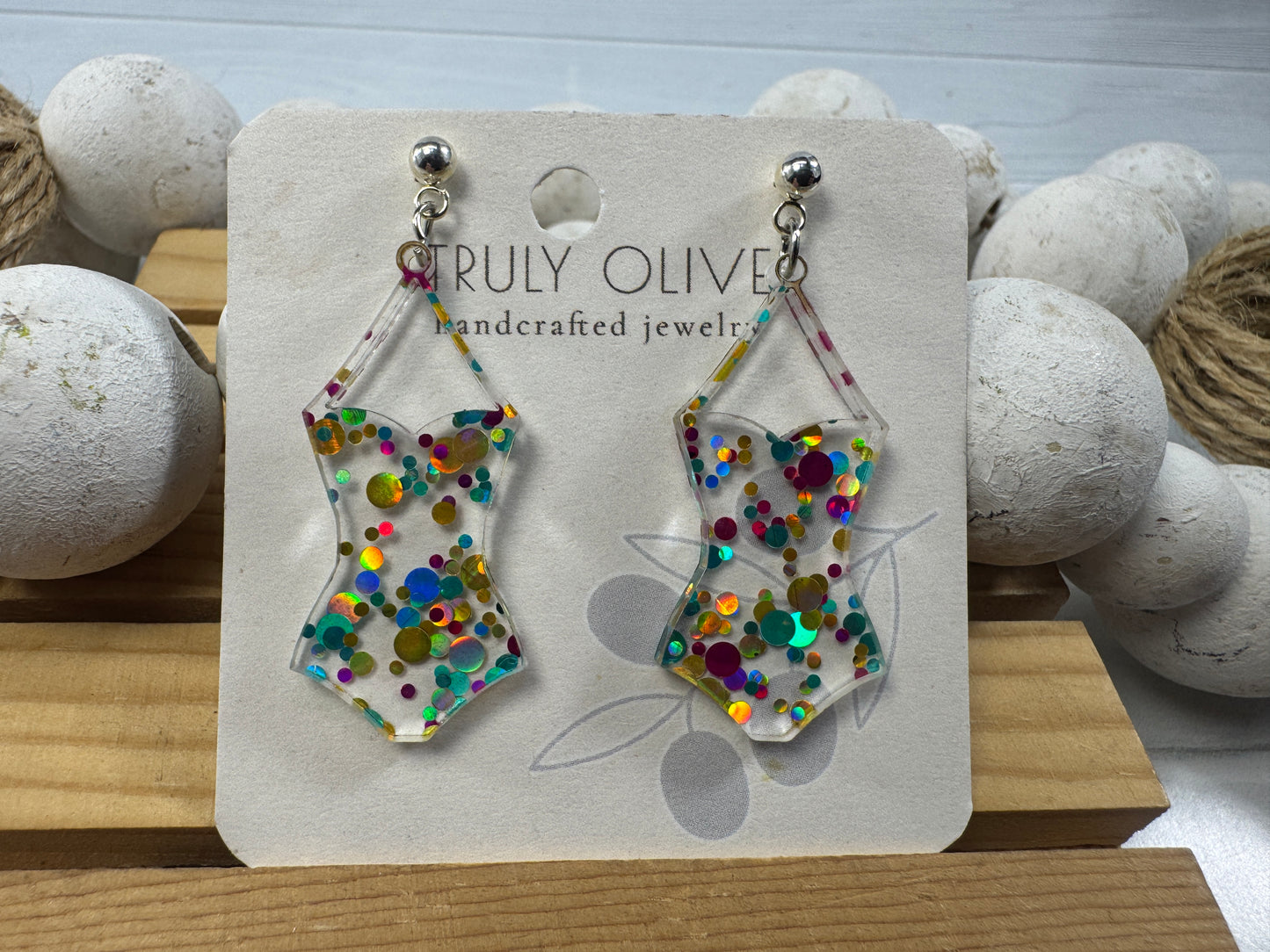 Summer Swimsuit Earrings