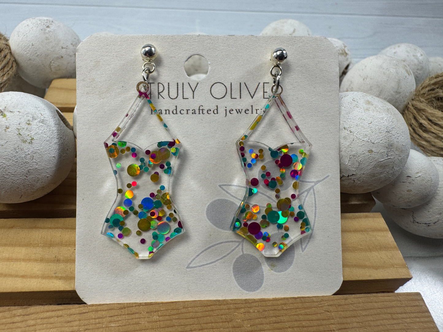Summer Swimsuit Earrings