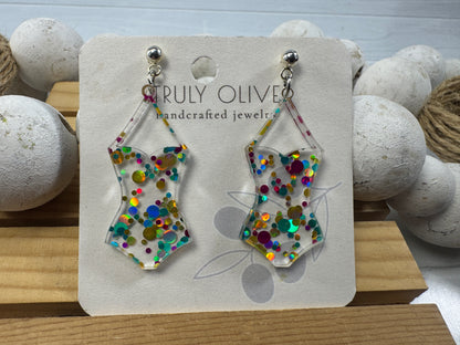 Summer Swimsuit Earrings