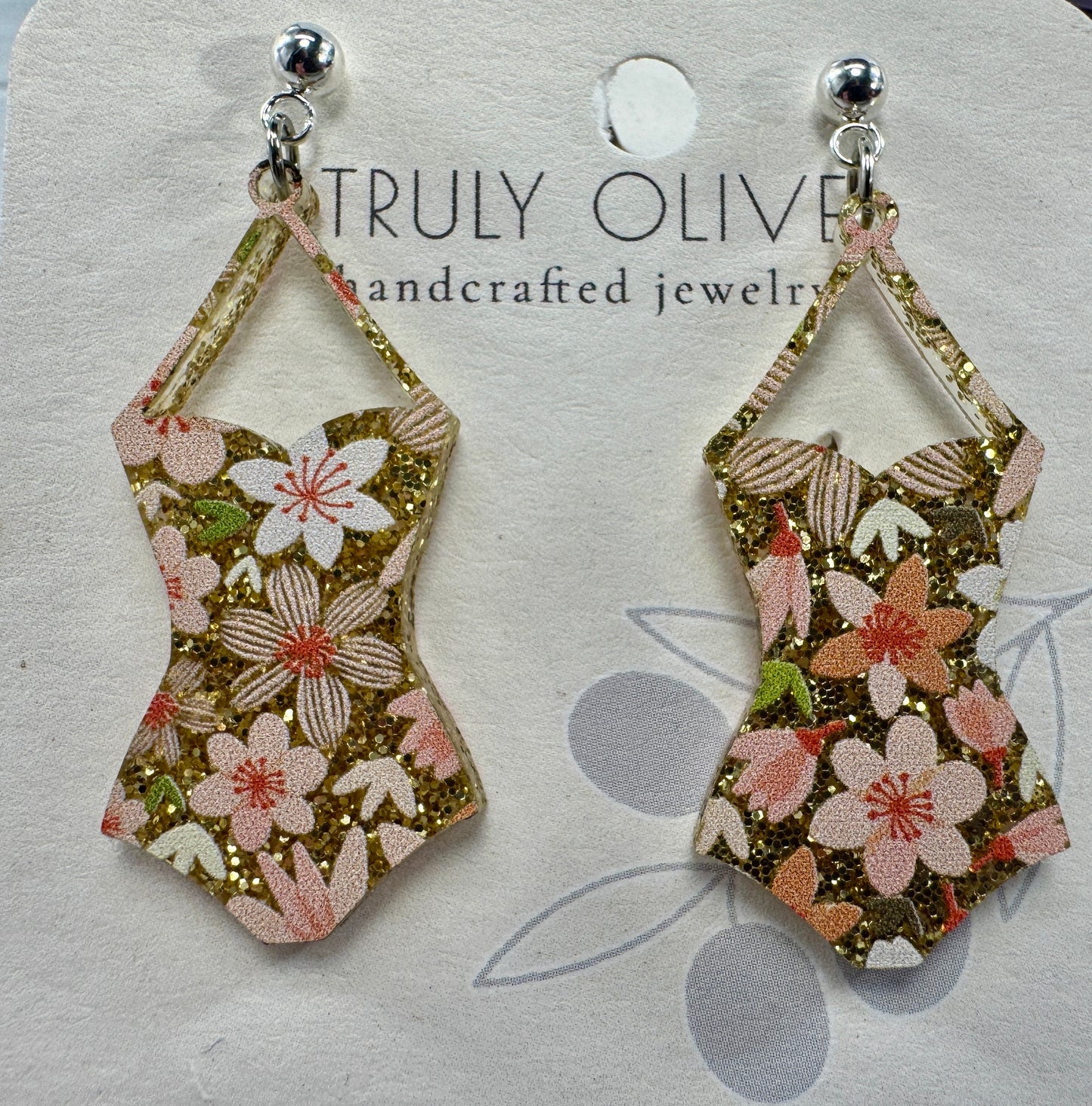 Summer Swimsuit Earrings