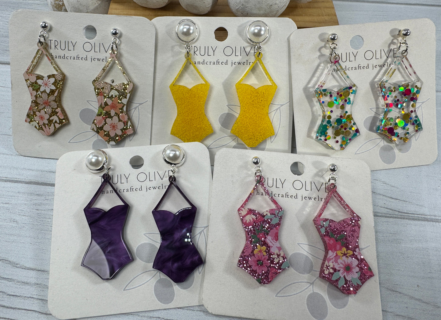 Summer Swimsuit Earrings