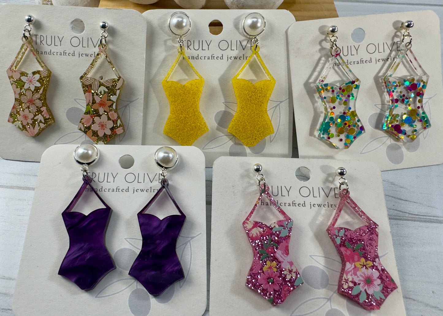 Summer Swimsuit Earrings