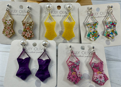 Summer Swimsuit Earrings