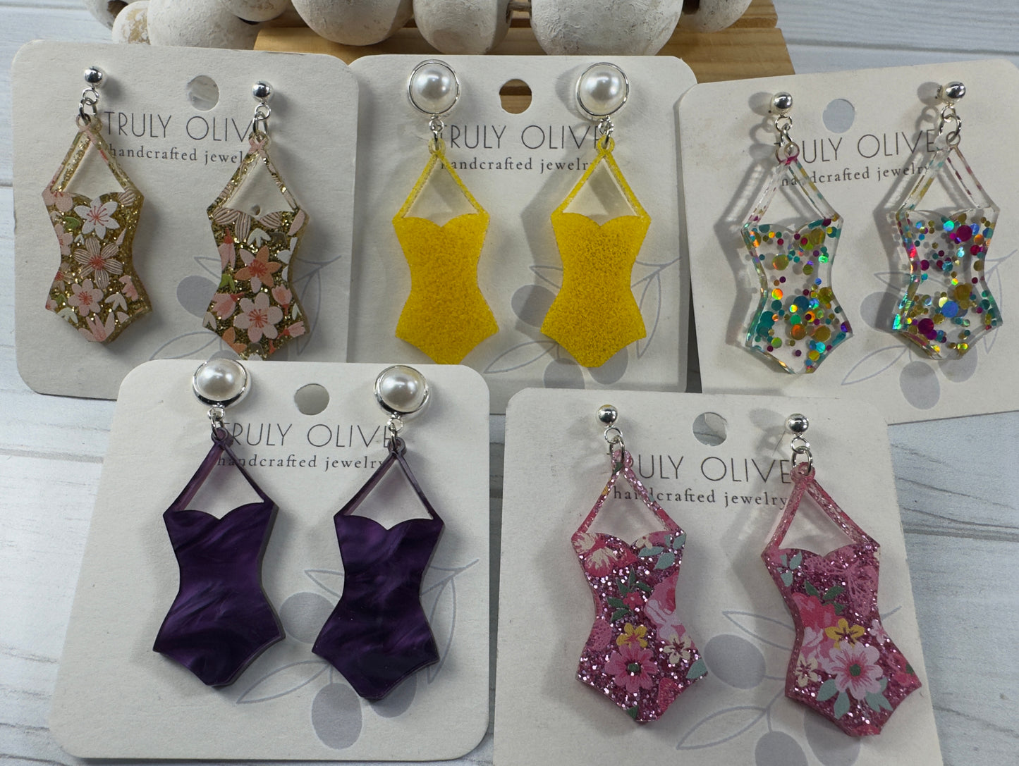 Summer Swimsuit Earrings