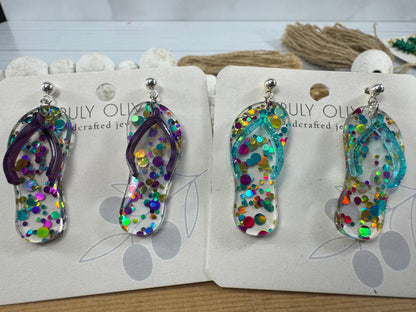 Summer Flip Flop Earrings