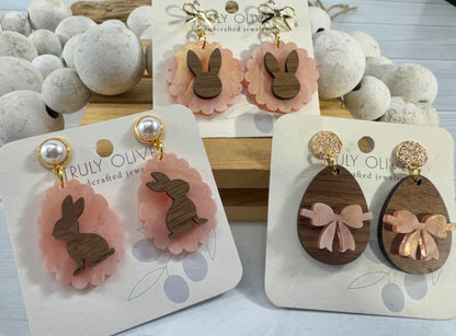 Cutest Easter Bunny Earrings