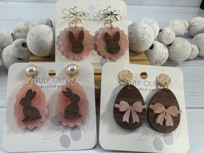 Cutest Easter Bunny Earrings