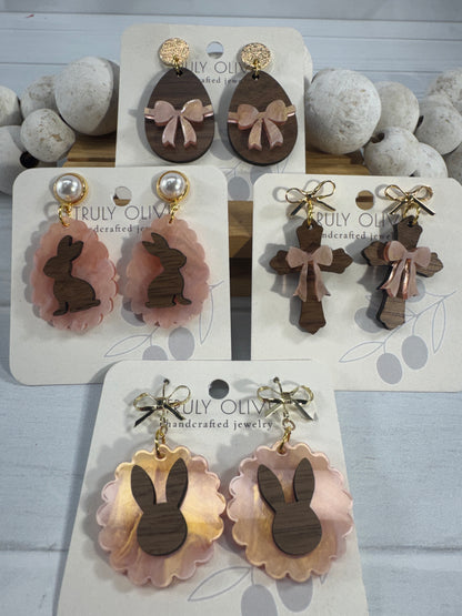 Cutest Easter Bunny Earrings