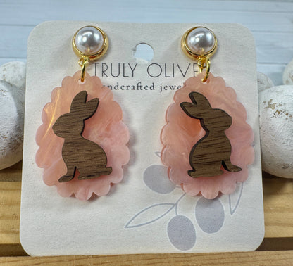Cutest Easter Bunny Earrings