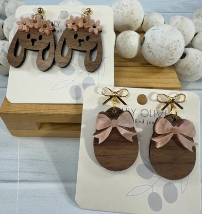 Cutest Easter Bunny Earrings