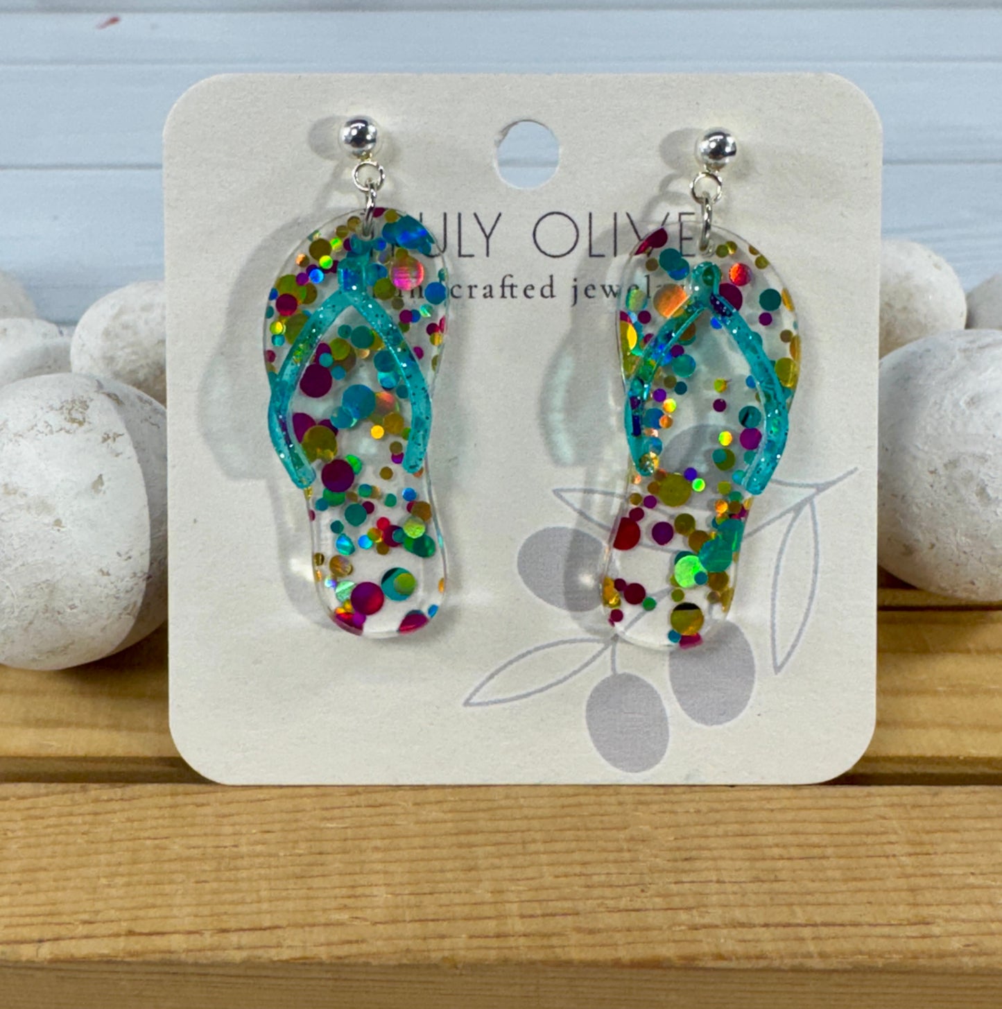 Summer Flip Flop Earrings