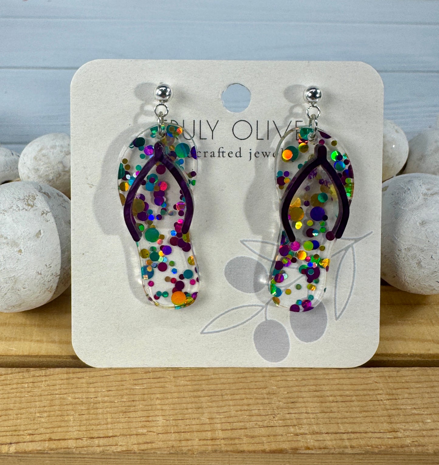 Summer Flip Flop Earrings
