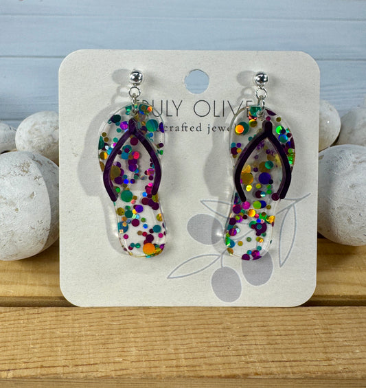 Summer Flip Flop Earrings