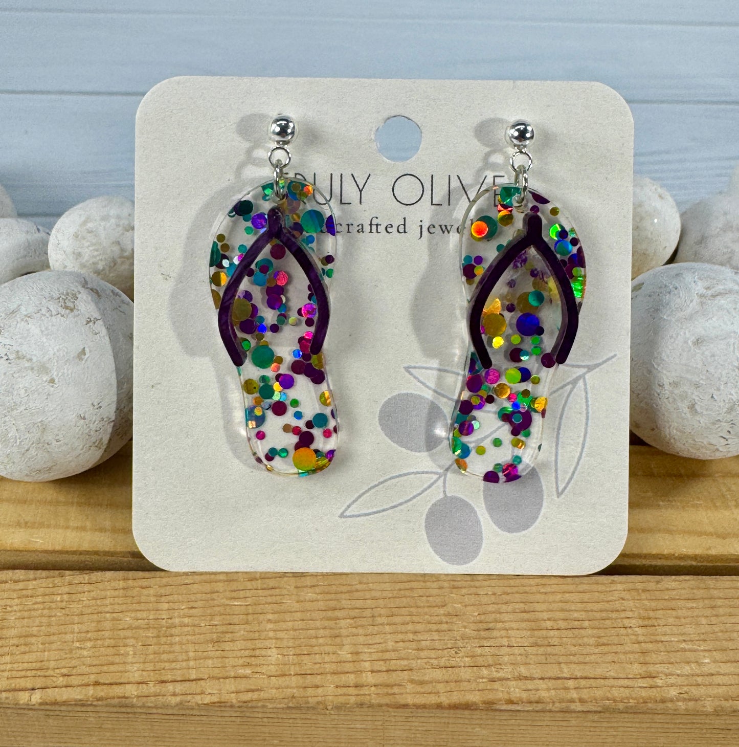 Summer Flip Flop Earrings